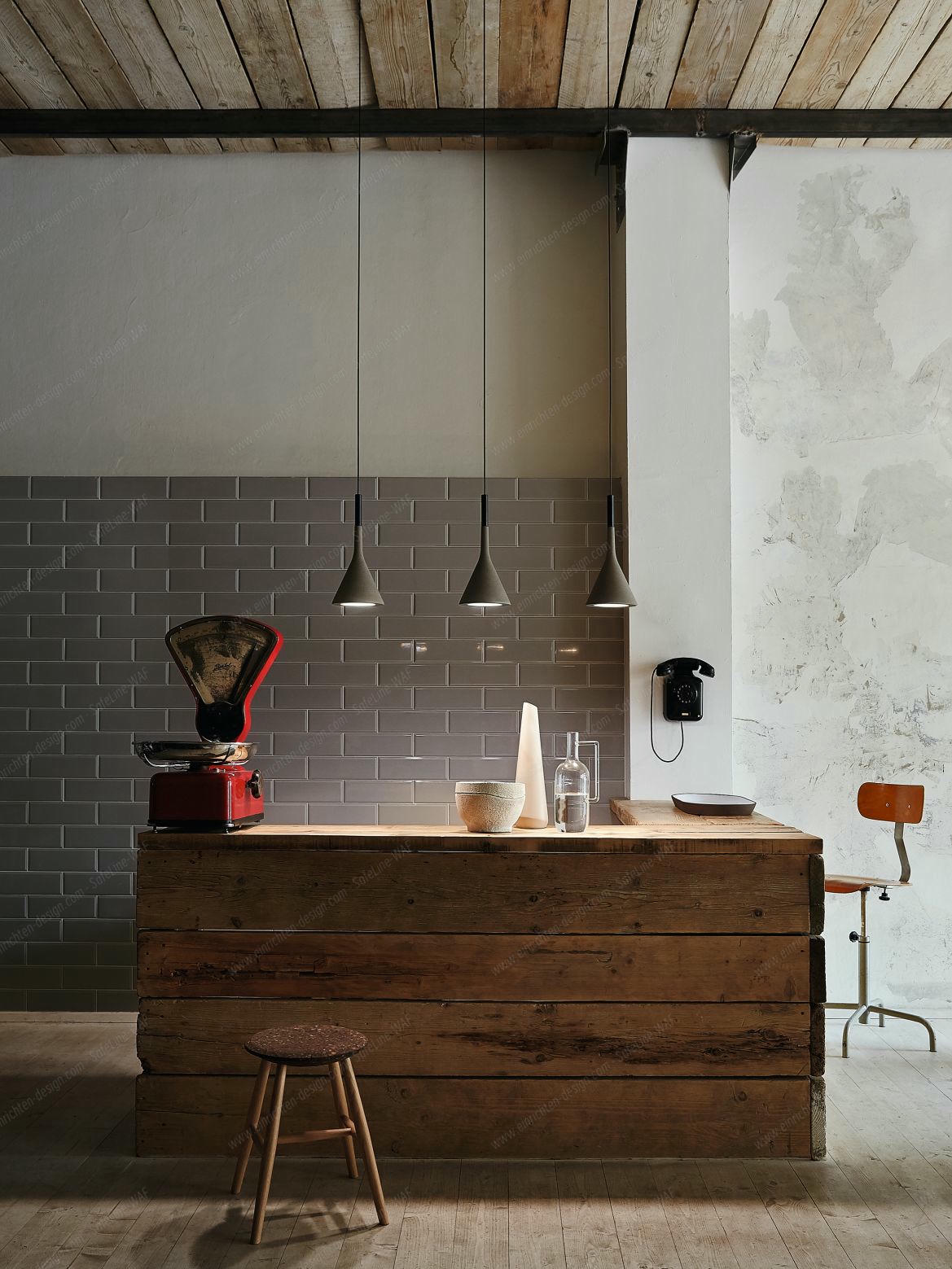 Aplomb Pendant light Foscarini brown