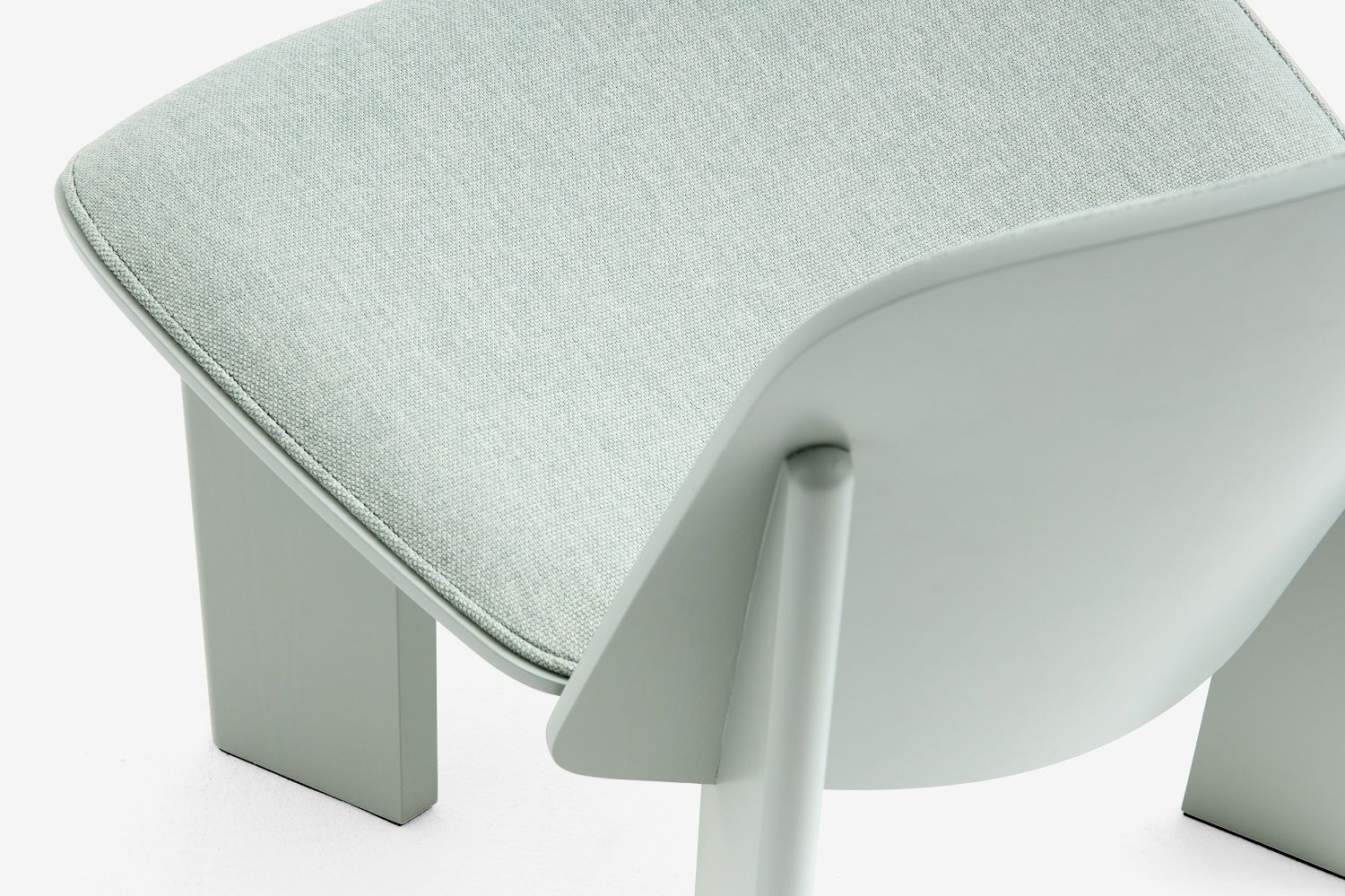 Chisel Lounge Chair Armchair Fully Upholstered Hay 