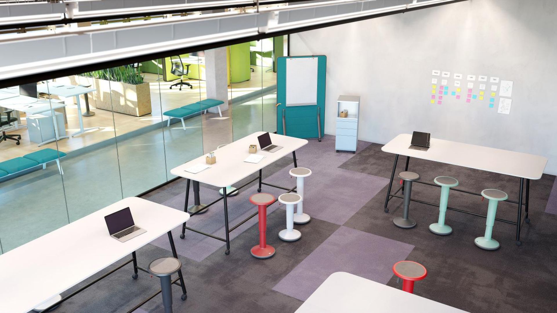 UPis1 110U Stand-Up Standing stool Interstuhl