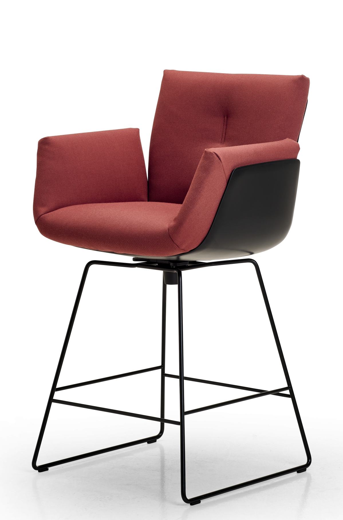 Alvo Bar Chair Swivel with Wire Frame H 111 cm Cor   