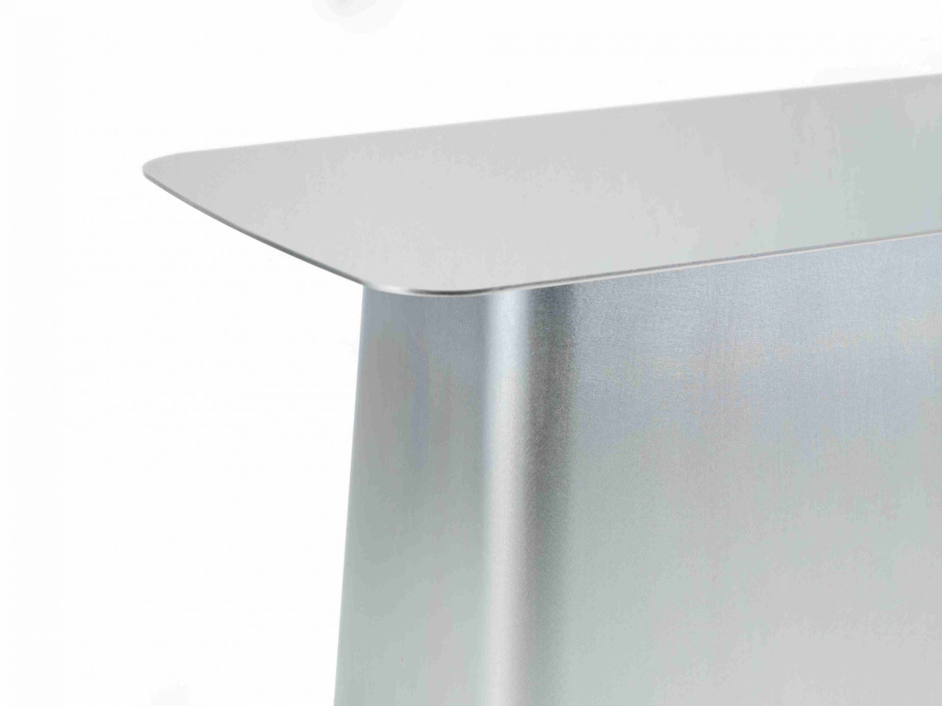 Metal Side Table Large Galvanised Outdoor Vitra