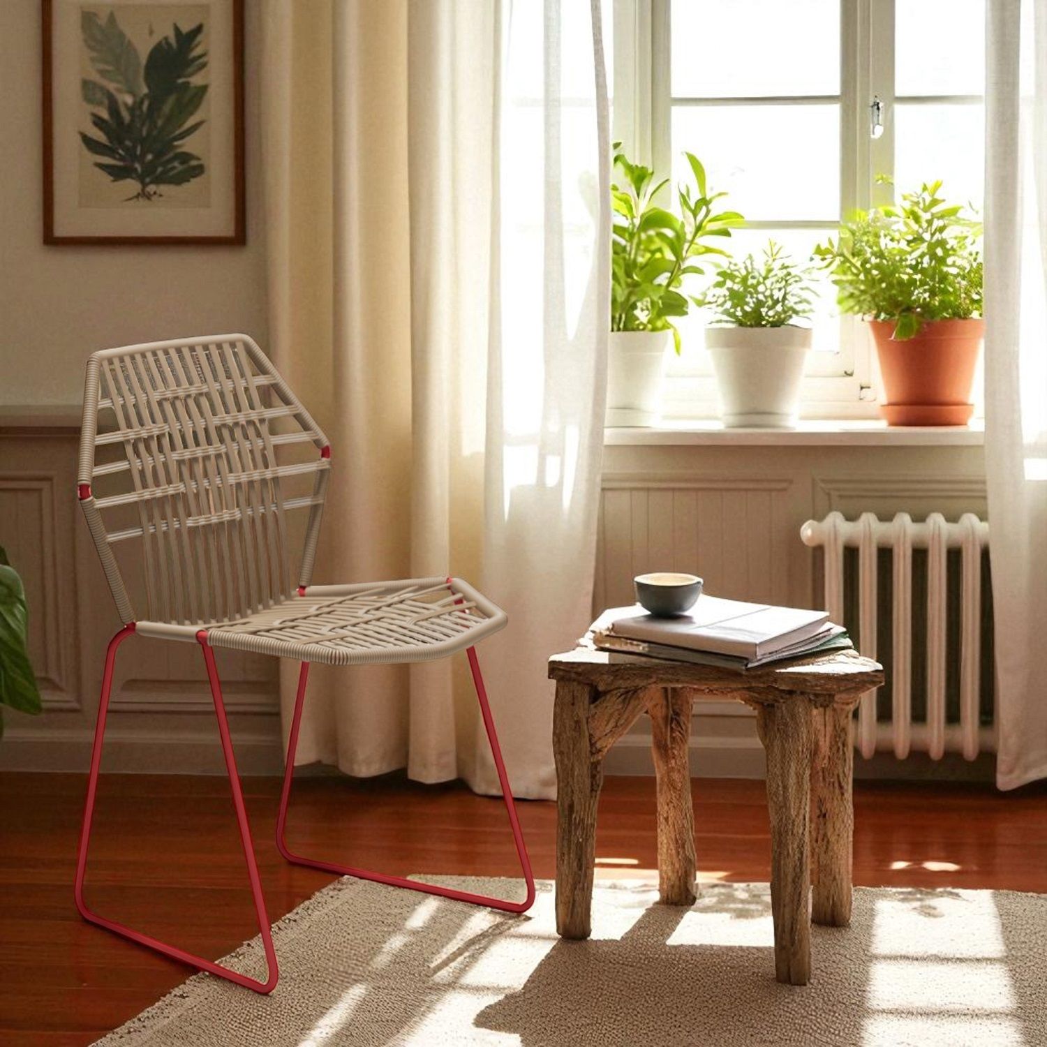 Tropicalia TR0 Chair  faux leather Moroso