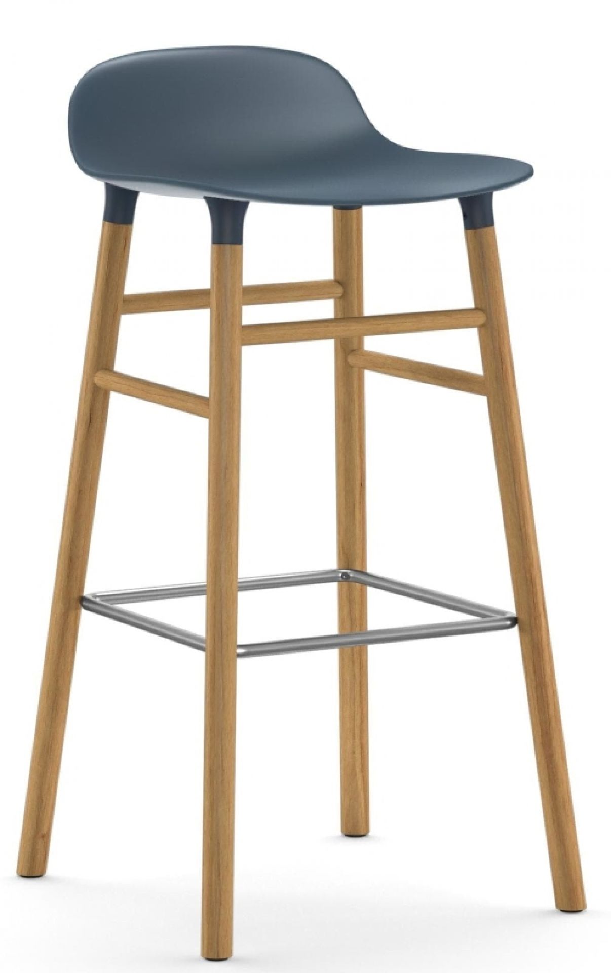 Form Barstool  H 75 cm Wood Normann Copenhagen