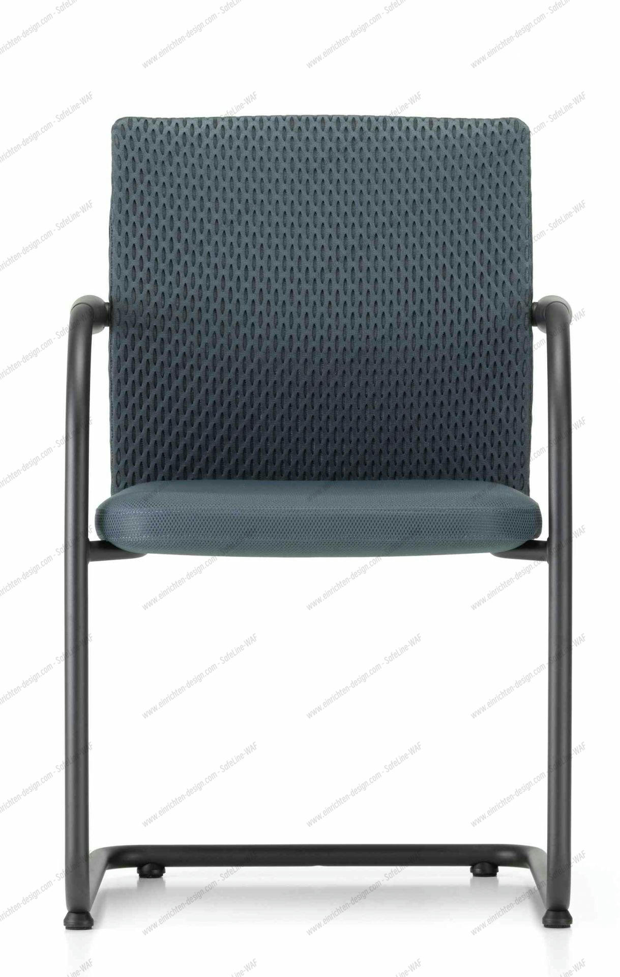 ID Visitor Mesh Cantilever Chair Vitra 