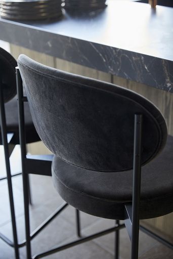 Series 430 Bar Stool Bar stool 75 cm BLACK / REMIX 123 Verpan SINGLE PIECES