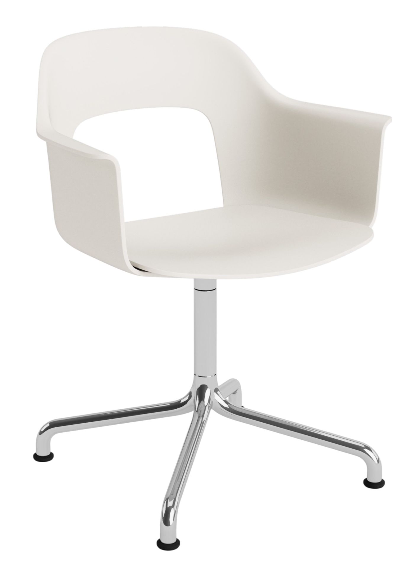 Layout Armchair 251 Armchair 4-star base swivel base with curved base Hay  