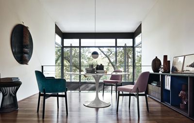 Collection 016 Chair with armrests Knoll International 