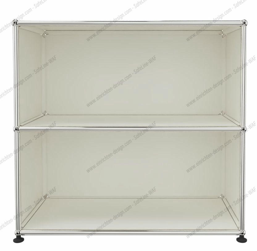 USM Haller Shelf Open H 75 cm Pure white - FAST DELIVERY