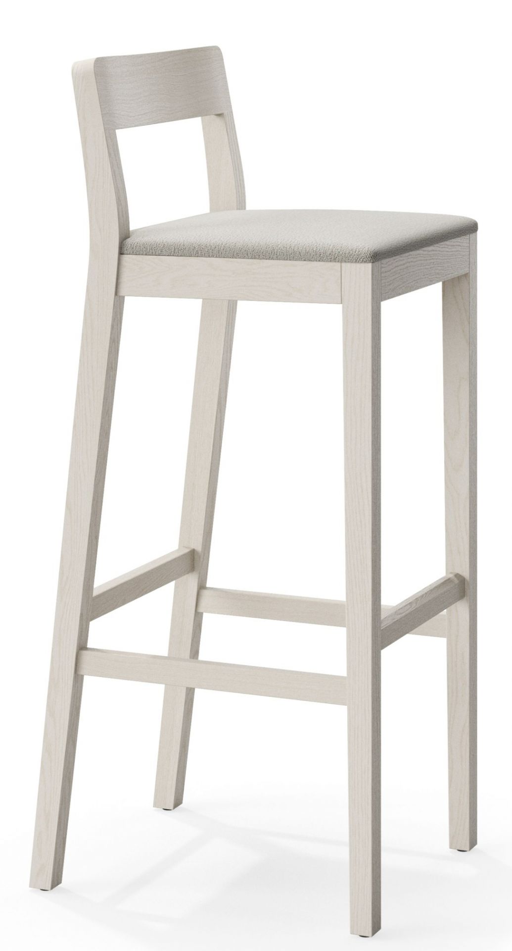 Sit Wood Bar Stool with Seat Cushion Zeitraum Sit Wood Bar Stool with Seat Cushion Zeitraum