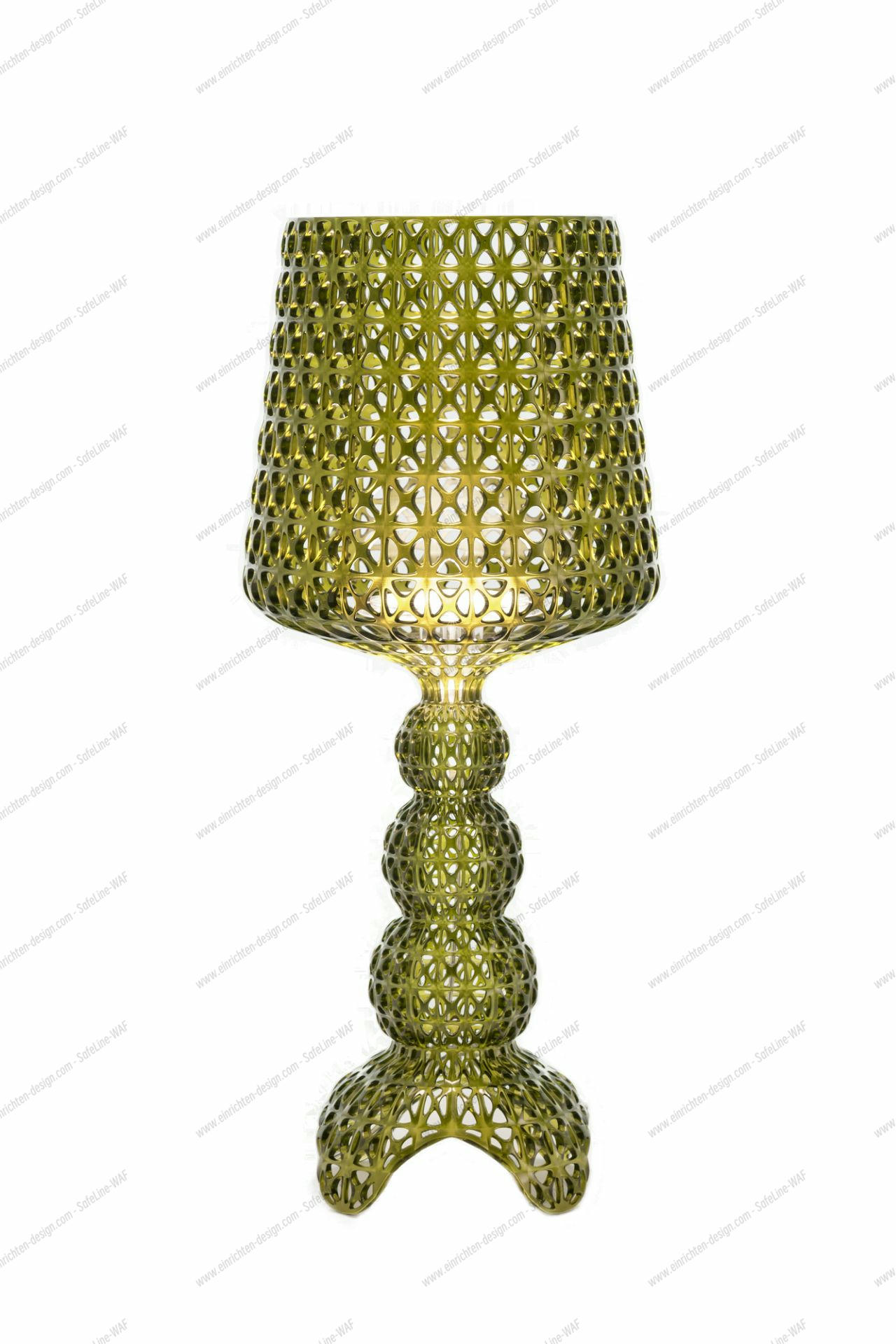 Mini Kabuki table lamp Green Kartell