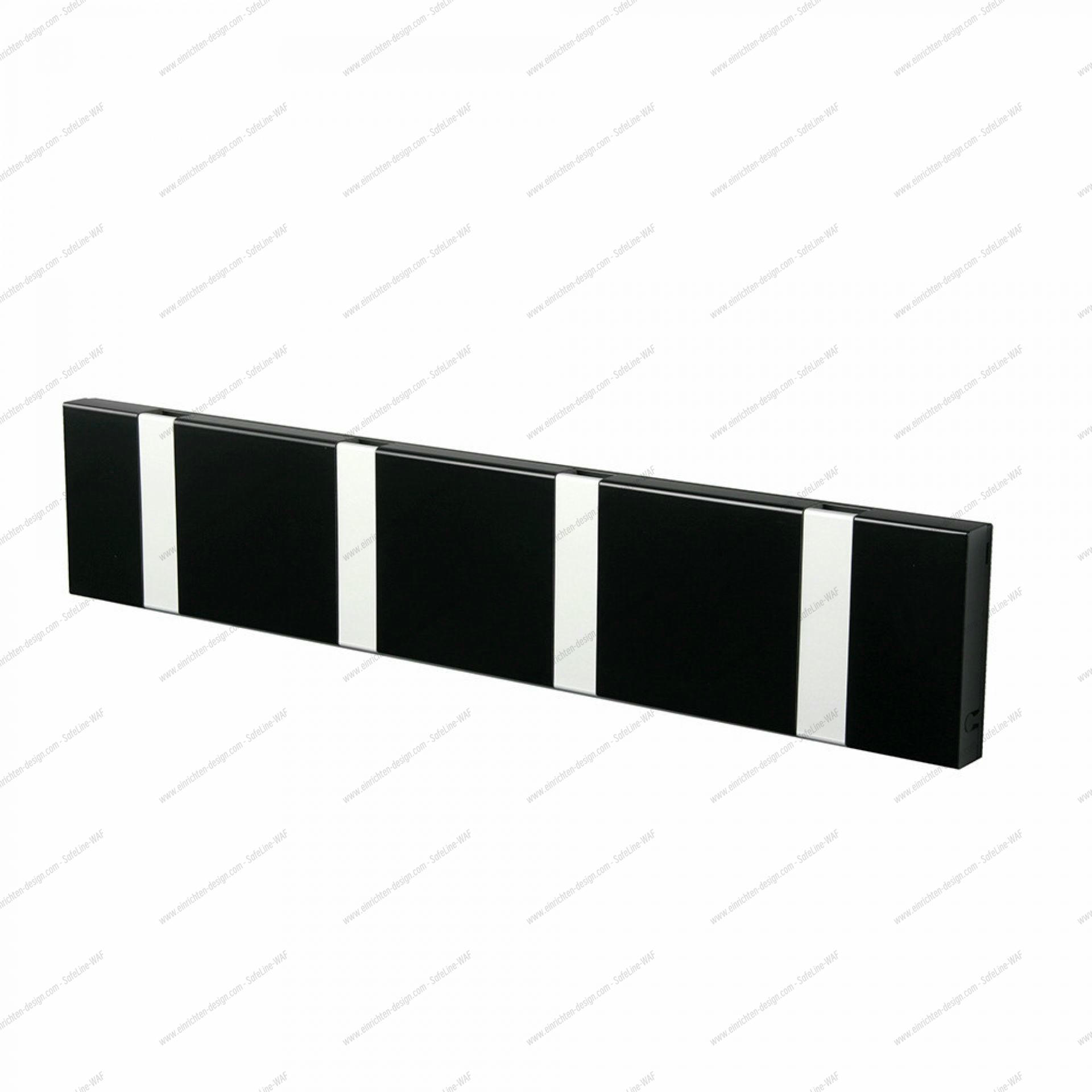 Knax Wardrobe 4 hooks black Loca