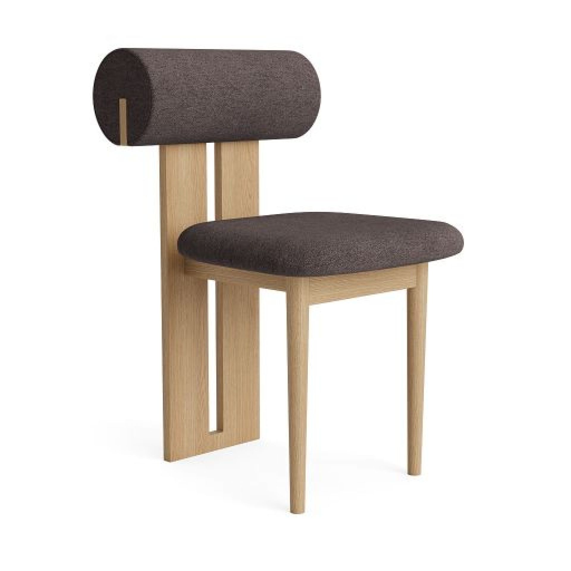 Hippo Chair Natural Oak Barnum Bouclé 11 Norr11