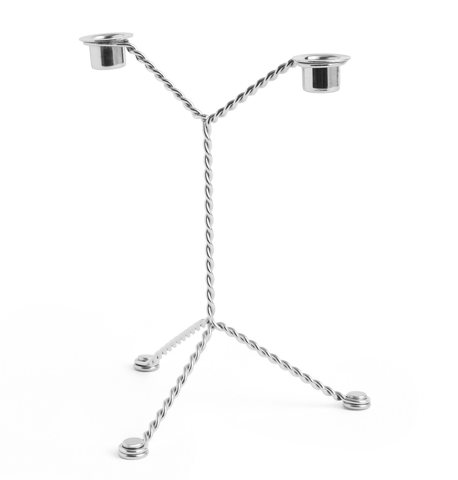 Wire Candleholder Hay