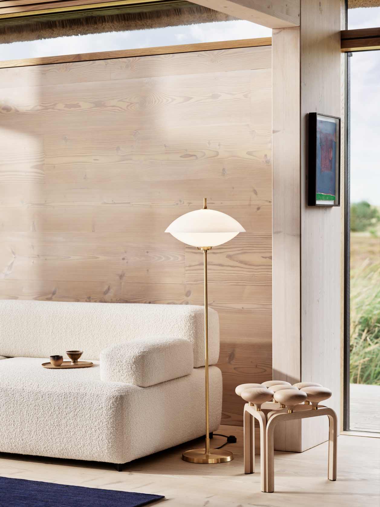 Clam Floor lamp Floor lamp Fritz Hansen 