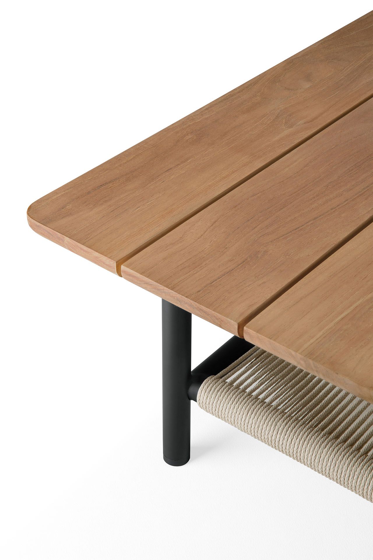 Corbey coffee table outdoor teak/aluminium Ethnicraft