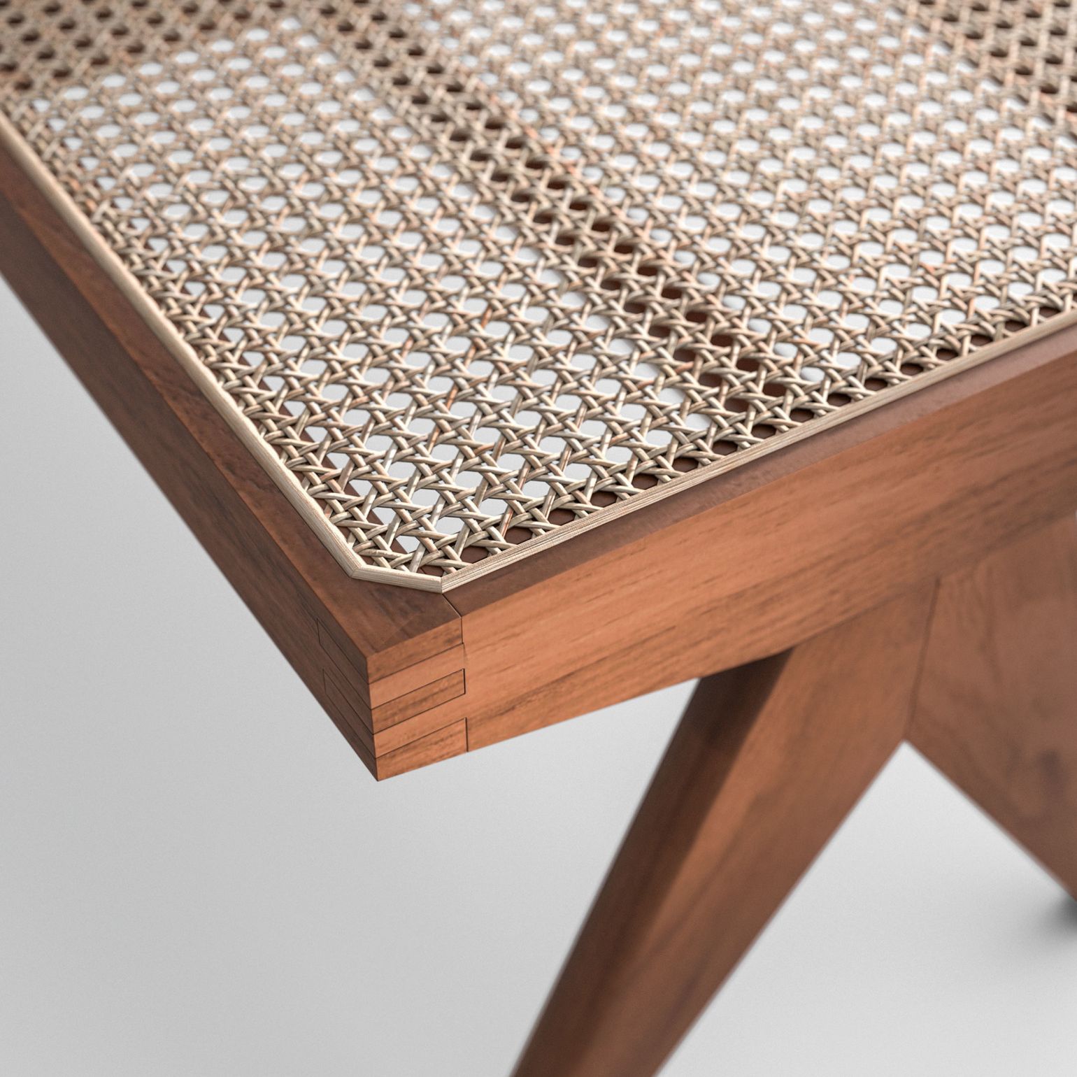 057 Civil Bench Teak Cassina