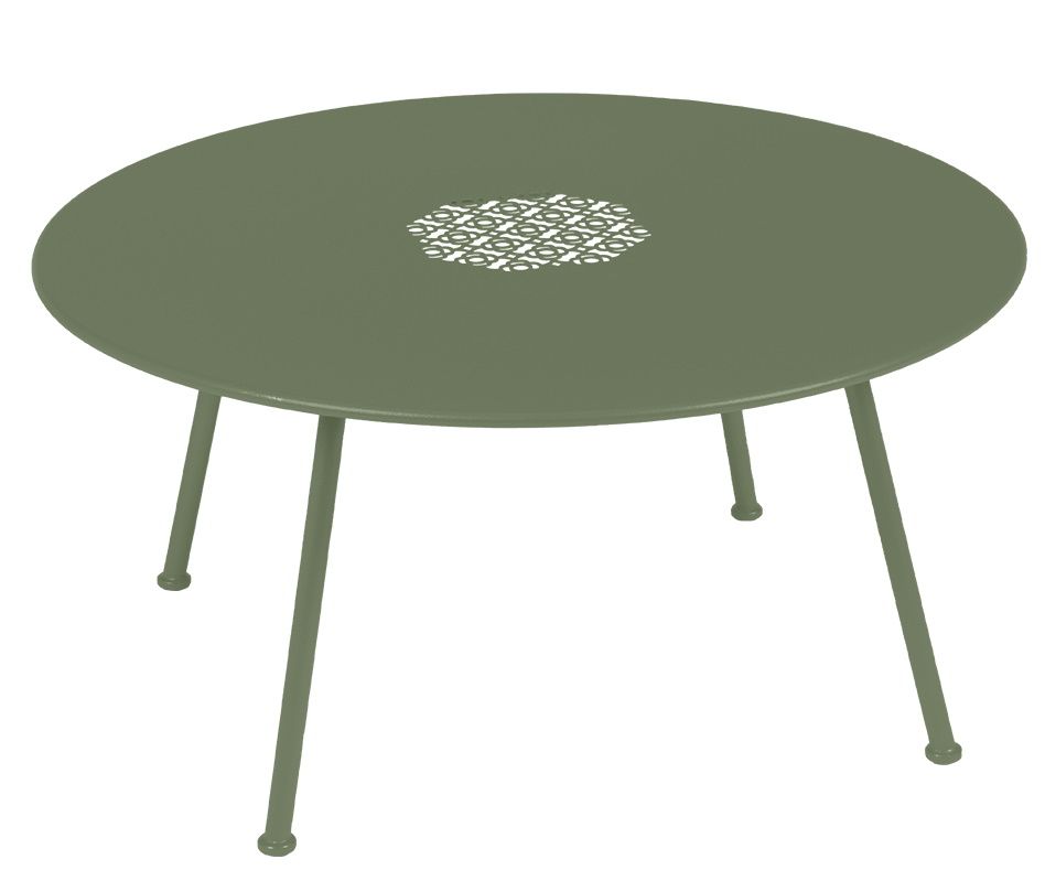 Lorette Low Outdoor Side Table / Coffee Table Ø 80 cm Fermob 