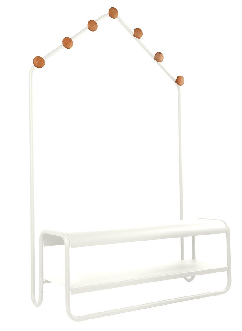 Funambule Coat rack bench Indoor Fermob