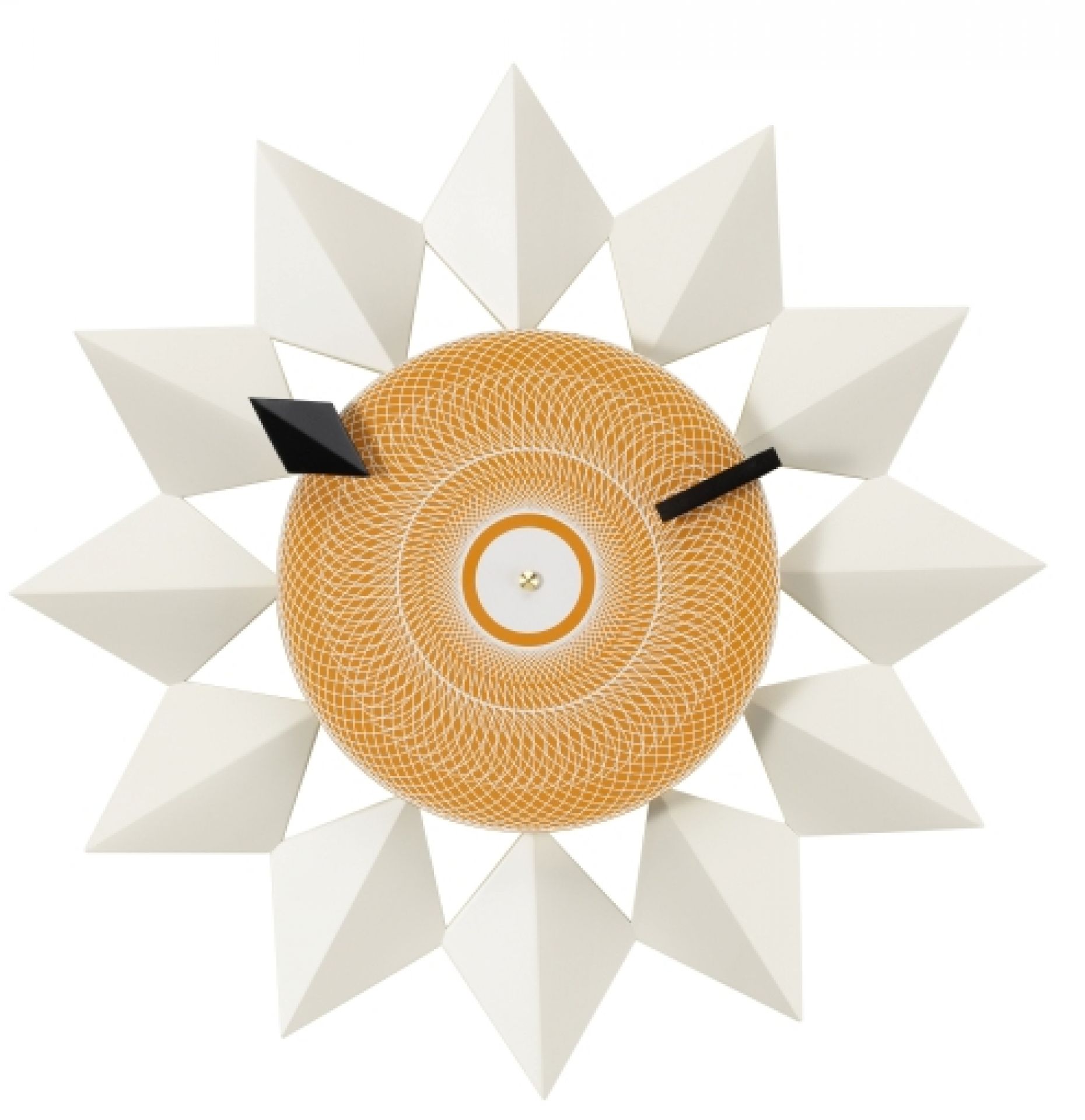  Diamond Markers Clock Wall Clock White Vitra SINGLE PIECES