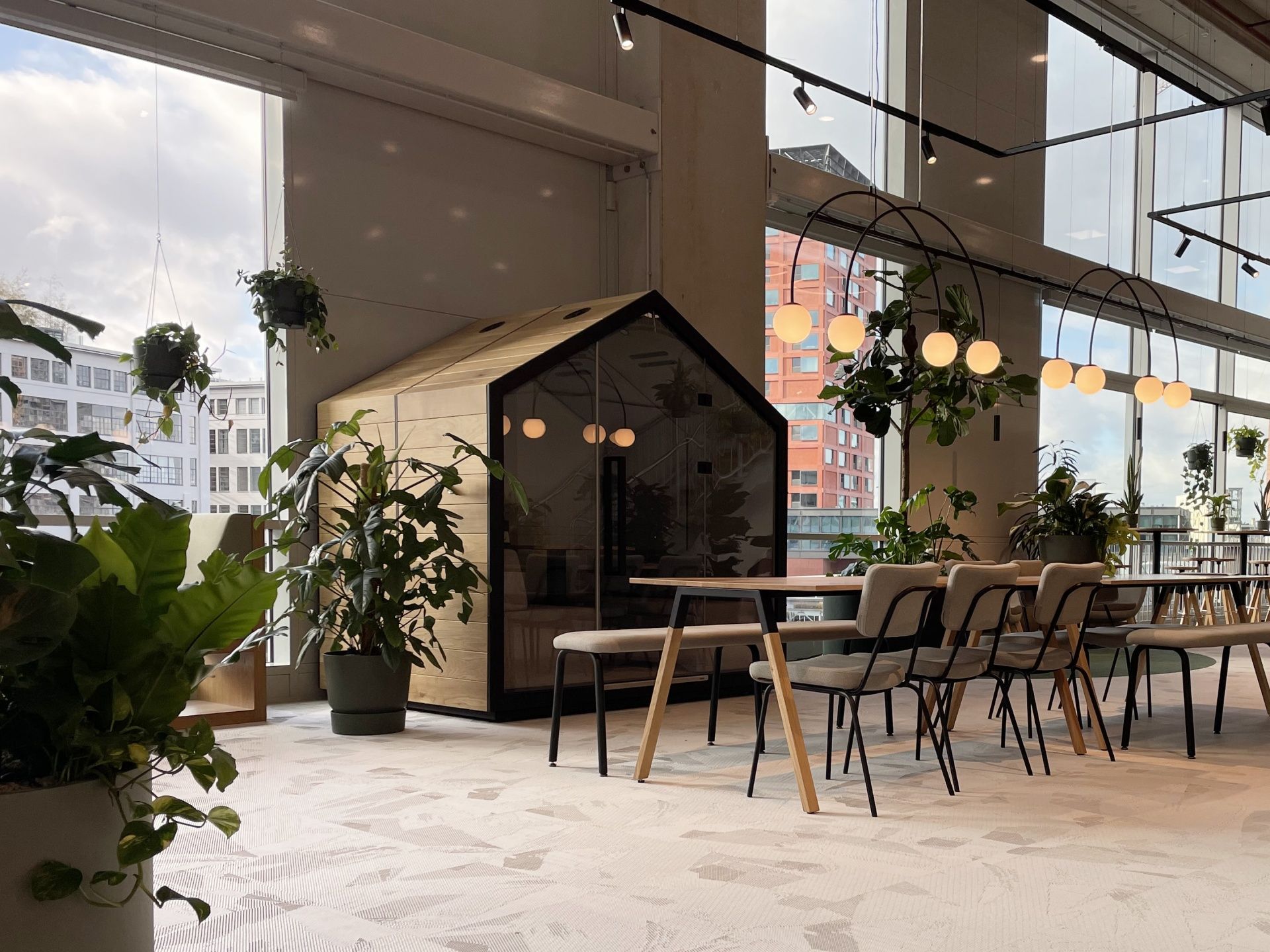 treehouse TH 4 Acoustic furniture for 4 persons Bejot