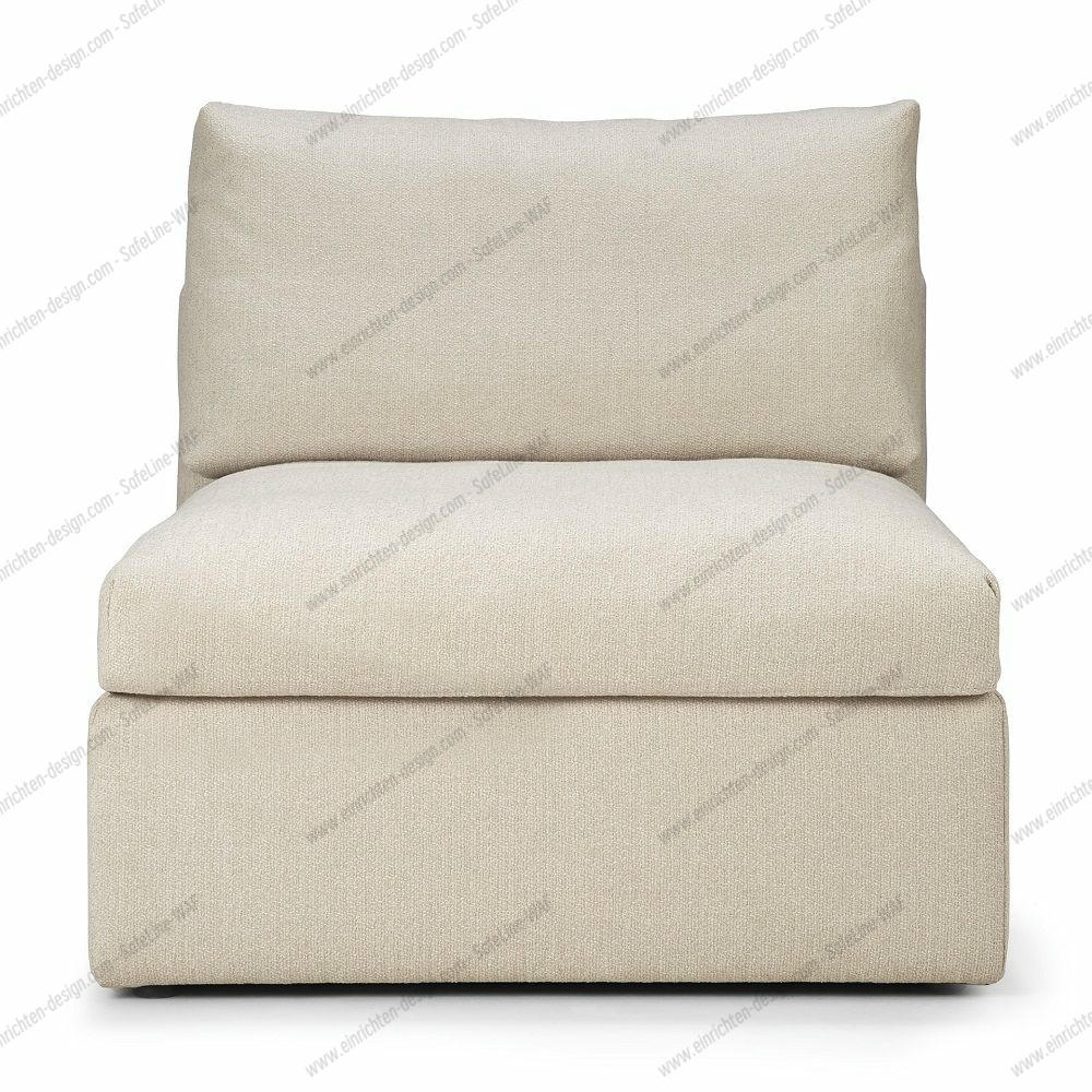 Mellow Sofa Off White Eco Fabric 1 Seater Ethnicraft
