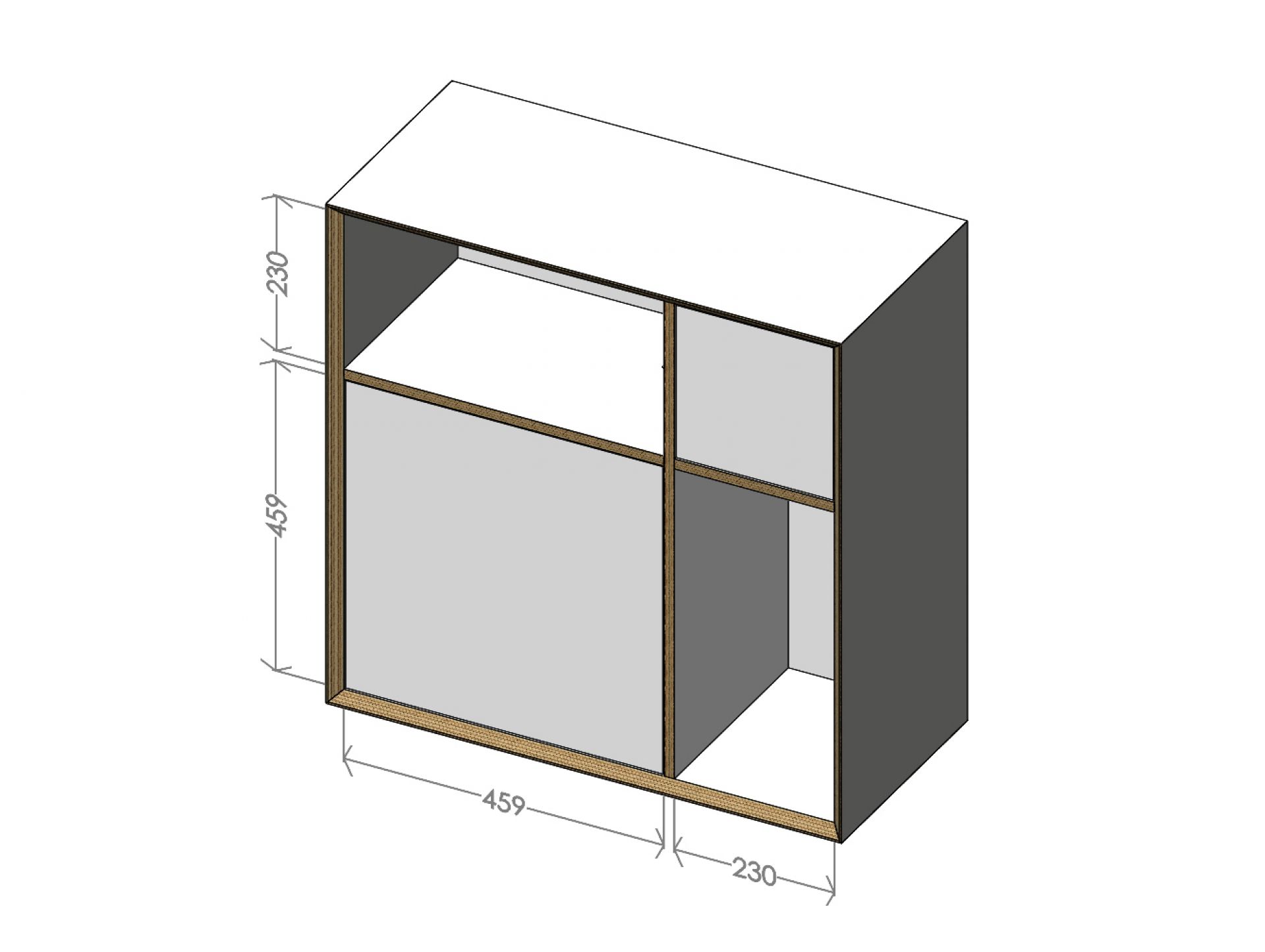 Vertiko Ply Shelf Müller Möbelwerkstätten