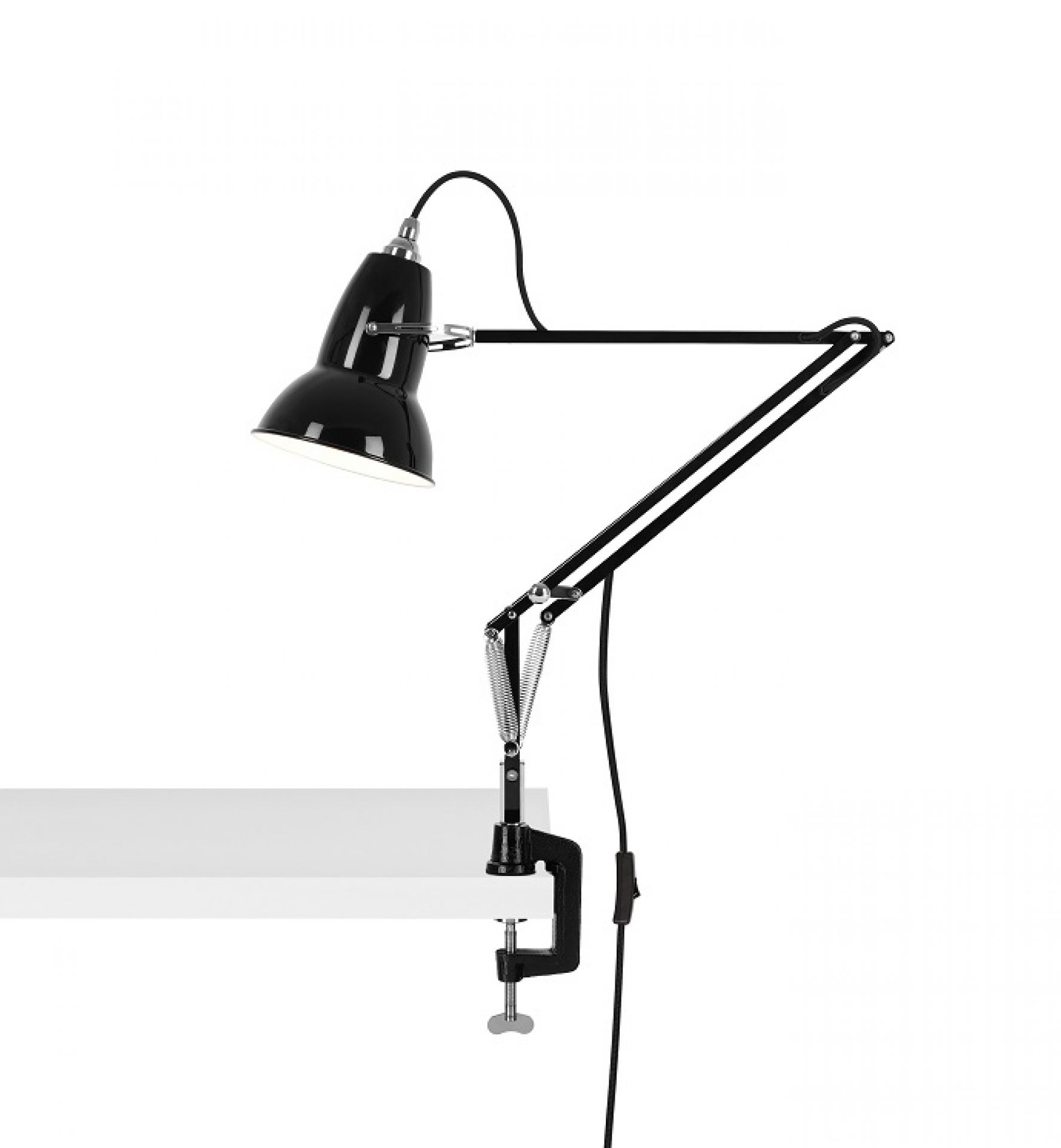 Original 1227 Lamp with Desk Clamp Anglepoise