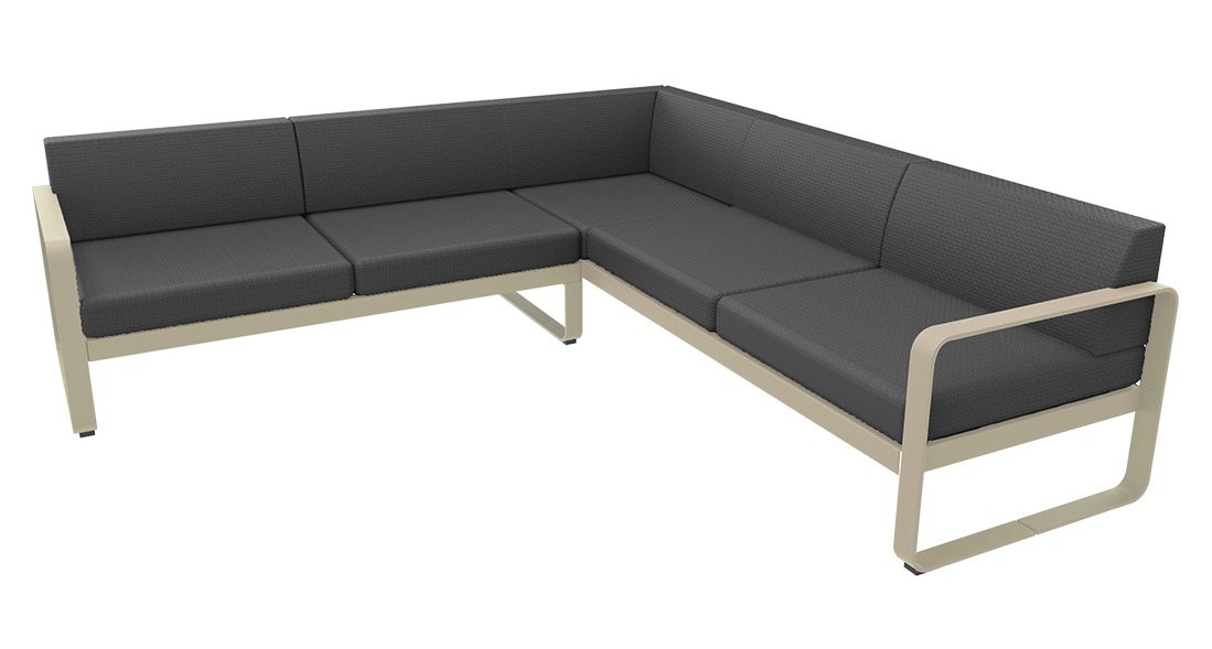 Bellevie Lounge Sofa Composition 2 A Outdoor Fermob 