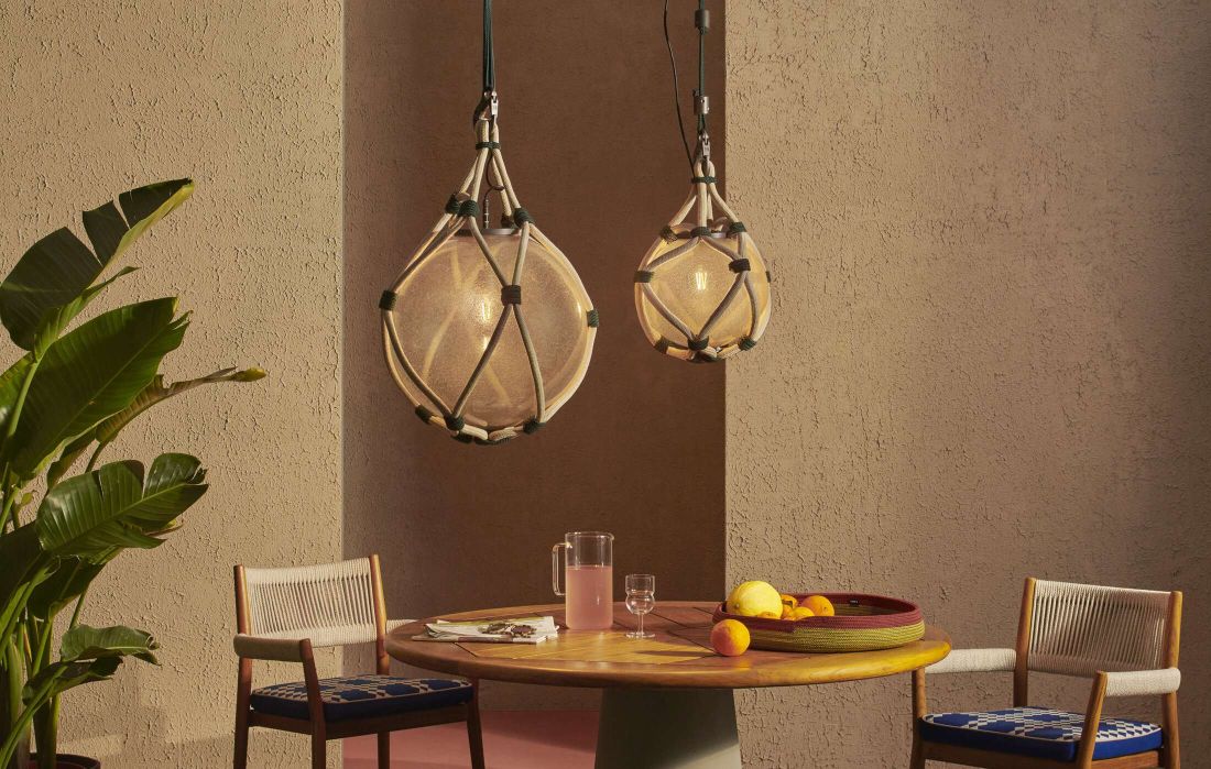 Bollicosa Nautilus Pendant Light Outdoor Cassina