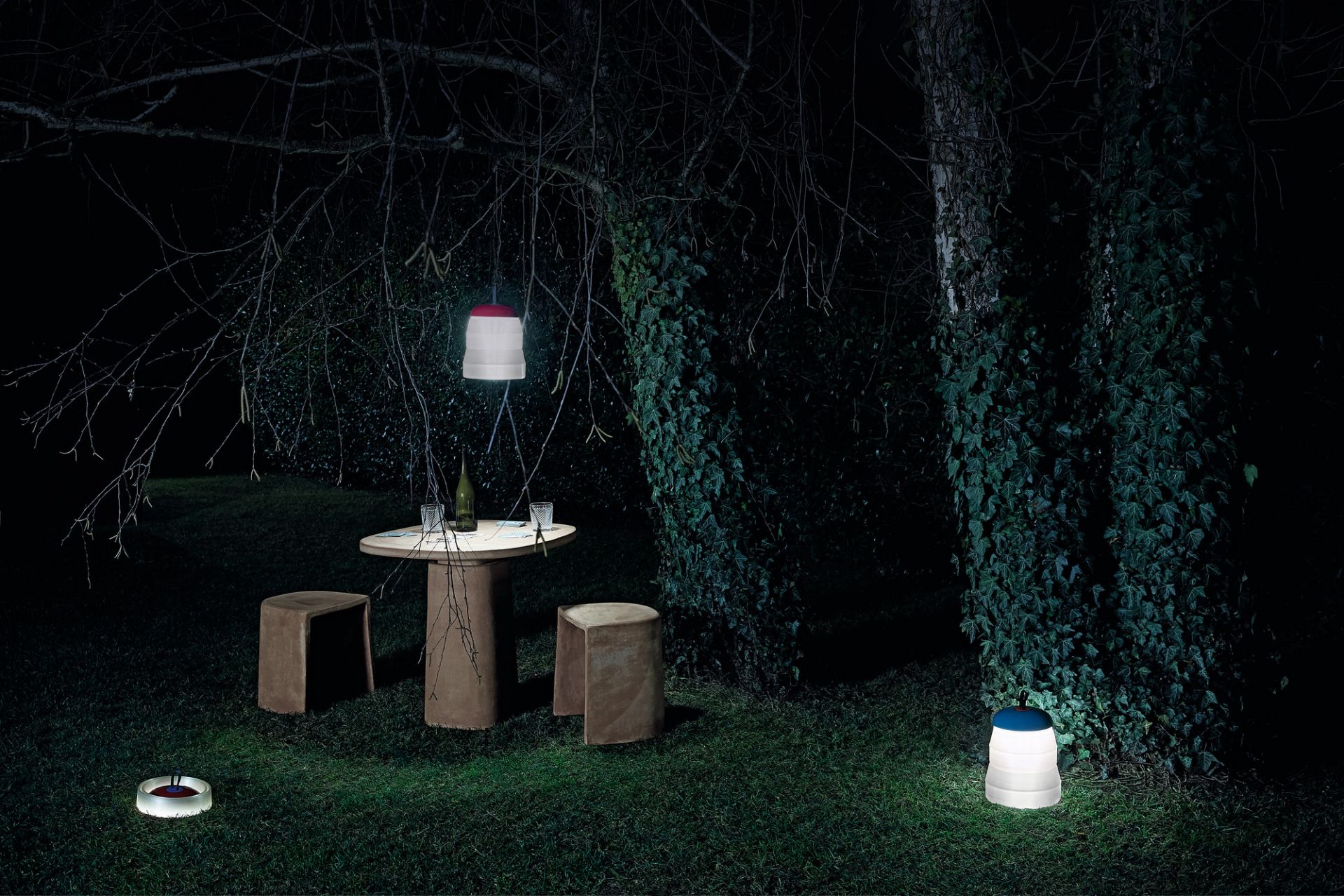 Cri Cri green table lamp Foscarini