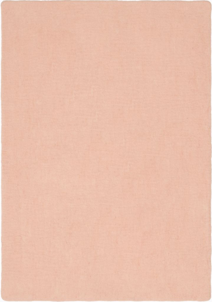 Mono Rectangular Felt Rug 180 x 260 cm cm myfelt Merle (Pink)