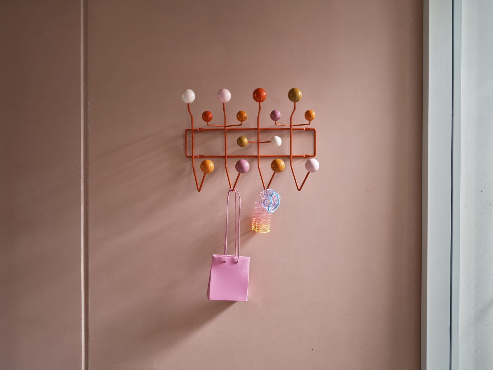 Eames Hang it all coat rack Warm Vitra 