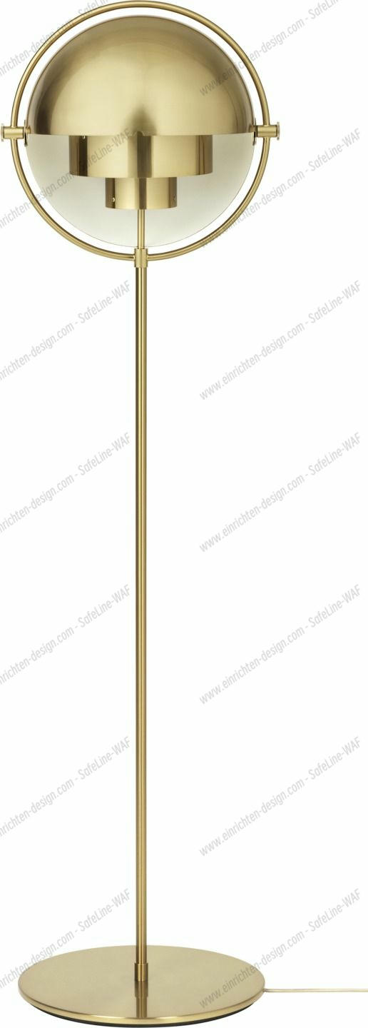 Multi-Lite Floor lamp Brass Gubi