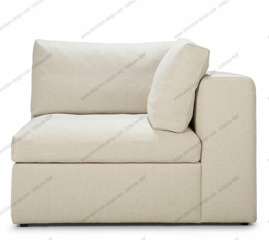 Mellow Sofa Off White Eco Fabric - Corner Ethnicraft