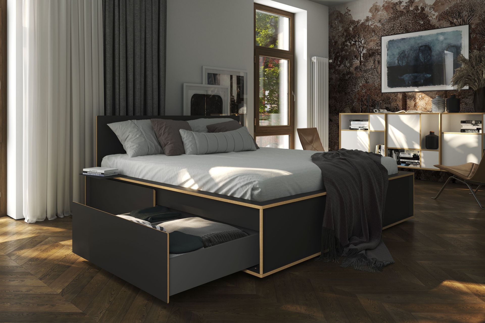 Spaze bed Müller Möbelwerkstätten