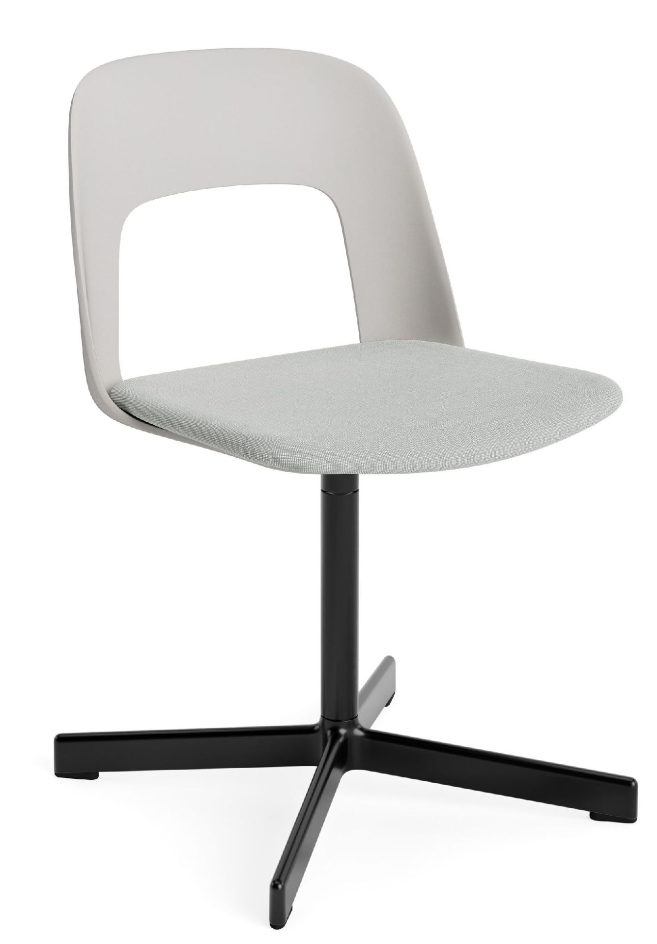 Layout Side Chair 133 4-star swivel base chair Hay 