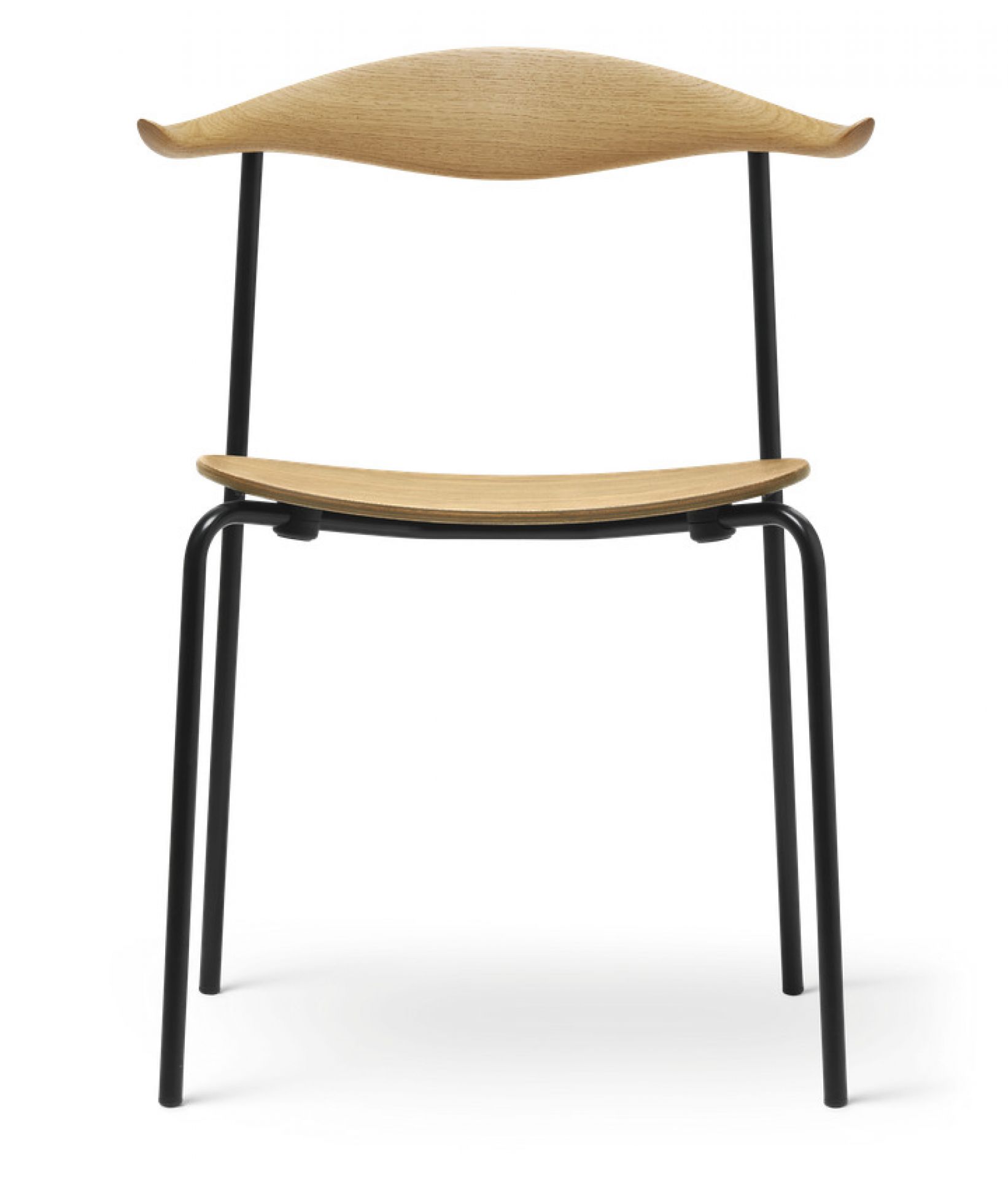 CH88T Chair frame steel black Carl Hansen &amp; Søn oak oiled