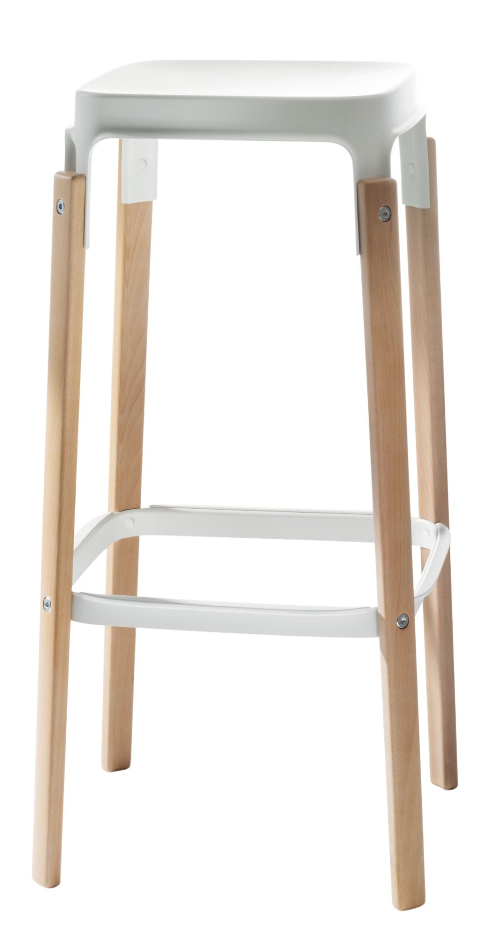 Steelwood Barstool H 78 cm Magis