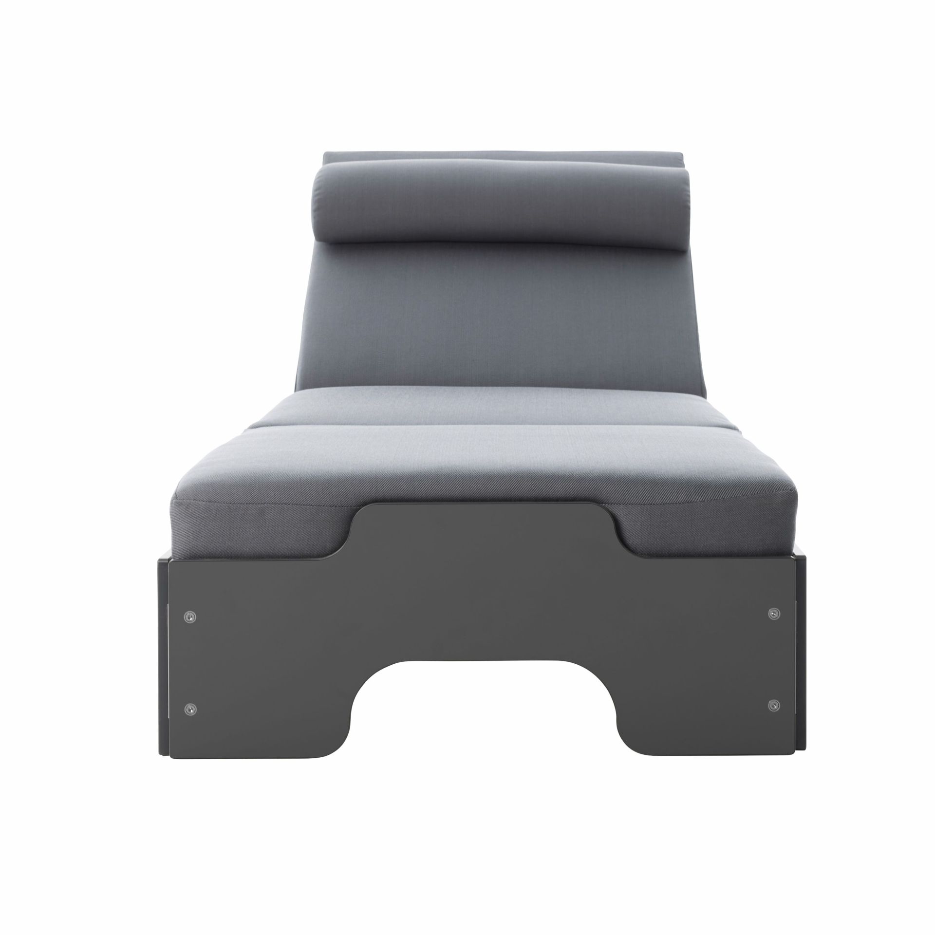 Solara Stacking Lounger incl. Wheels and Upholstery Outdoor Müller Möbelwerkstätten