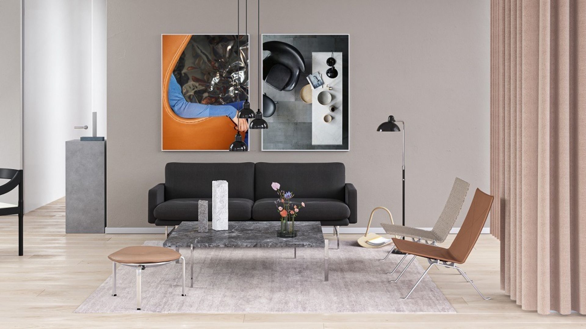 PK 33 / PK33 Stool Fritz Hansen