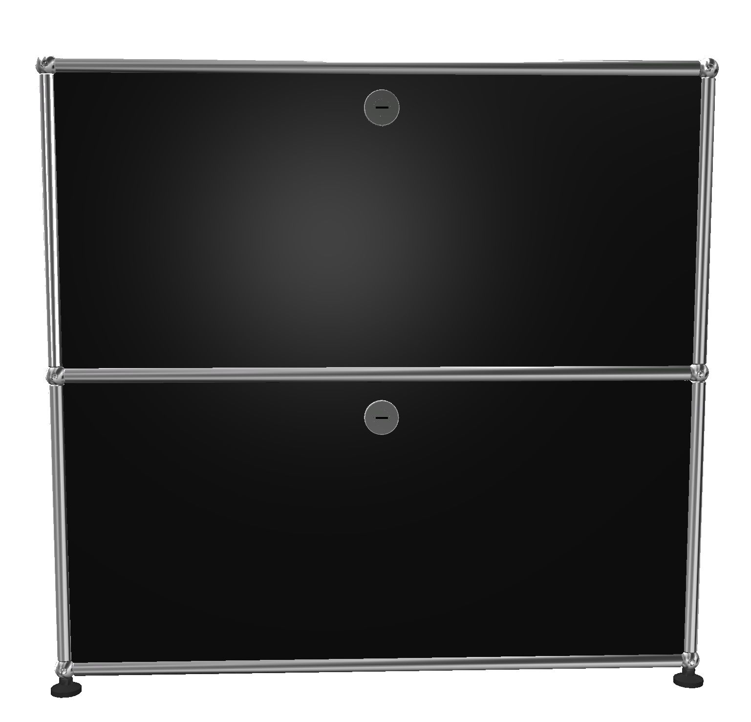 USM Haller Sideboard 2 Flaps Graphite black - FAST DELIVERY    