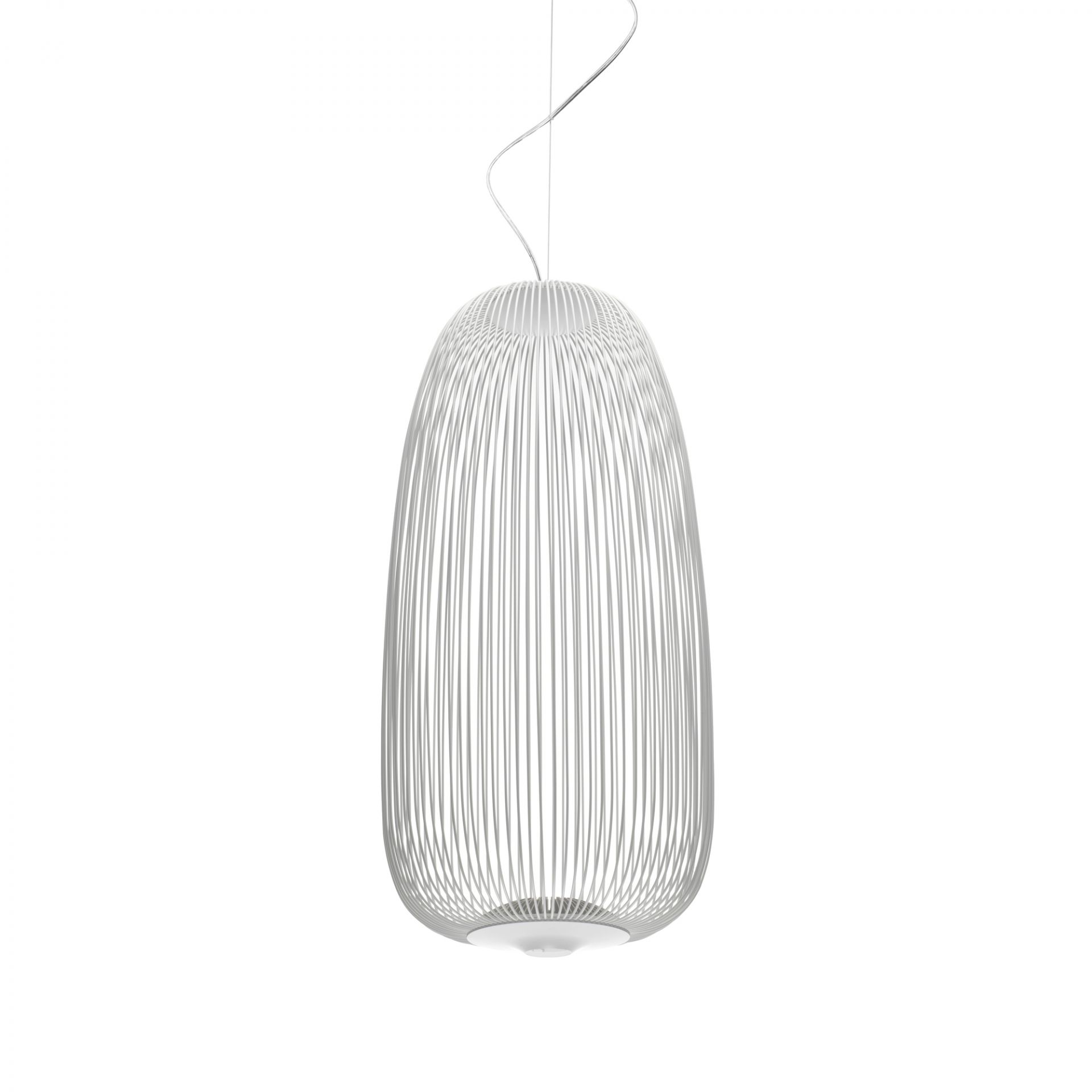 Spokes 1 LED Lampe de suspendue Foscarini white