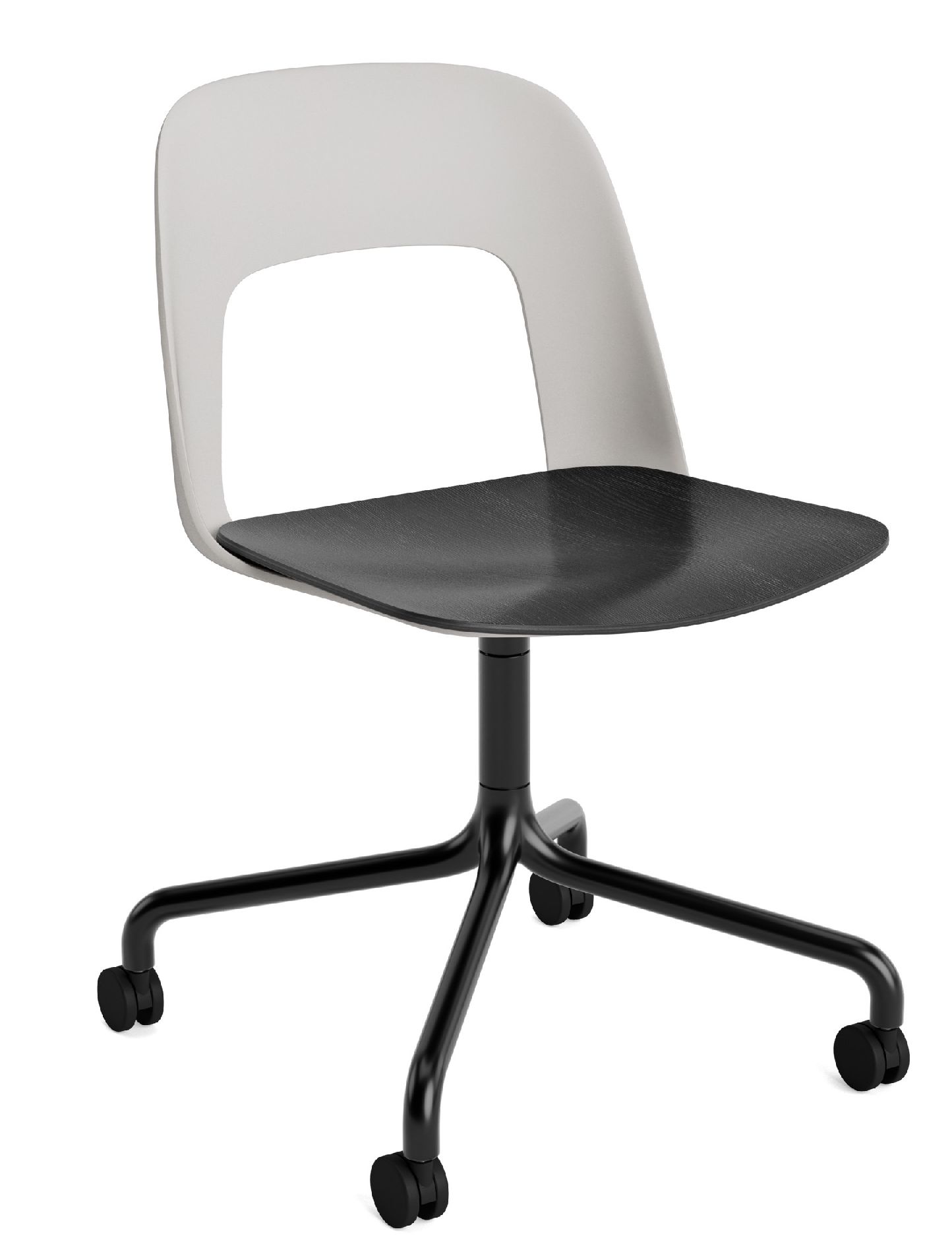Layout Side Chair 162 4-star swivel chair Hay 
