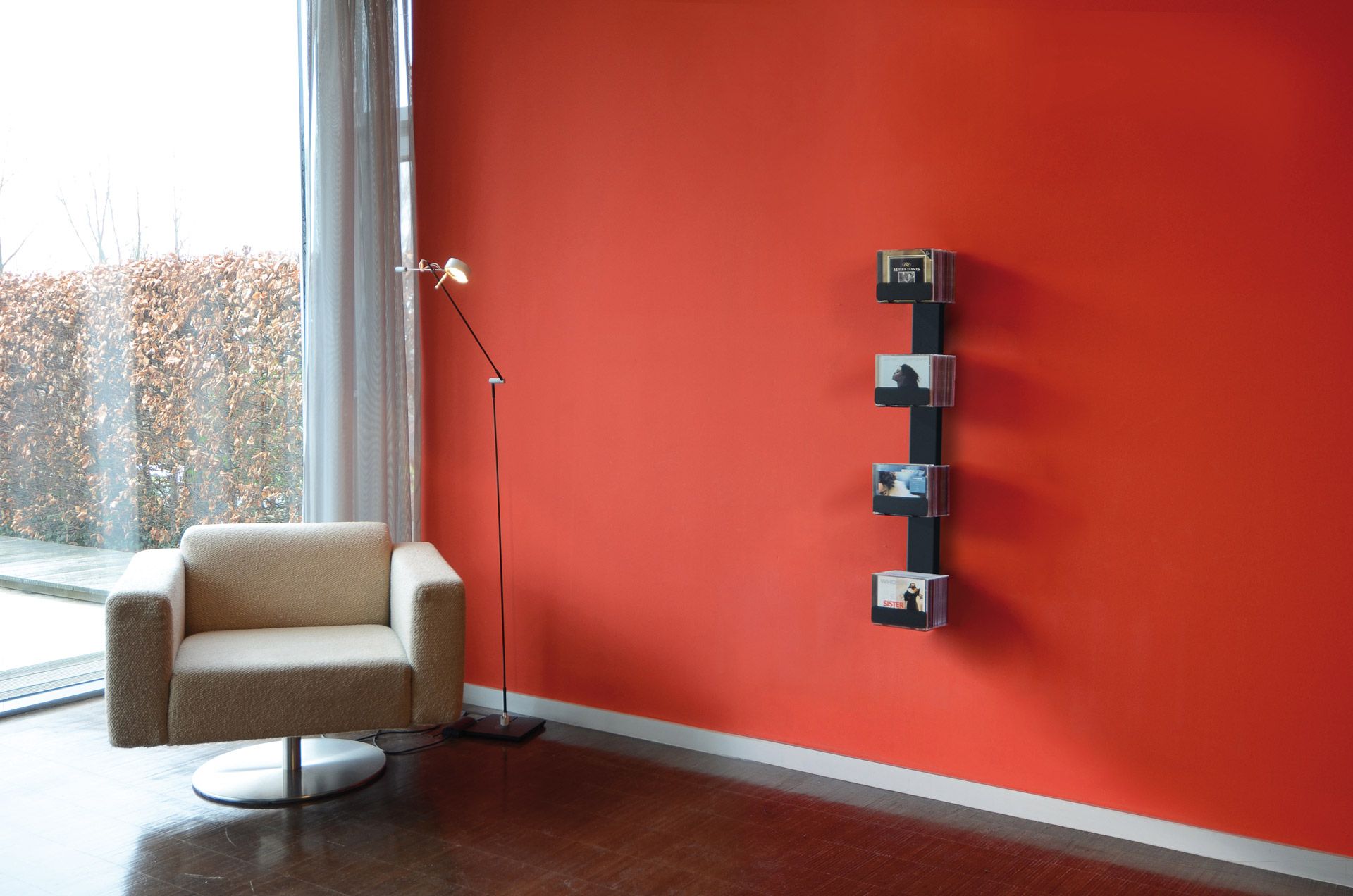 CD tree Single wall shelf Radius