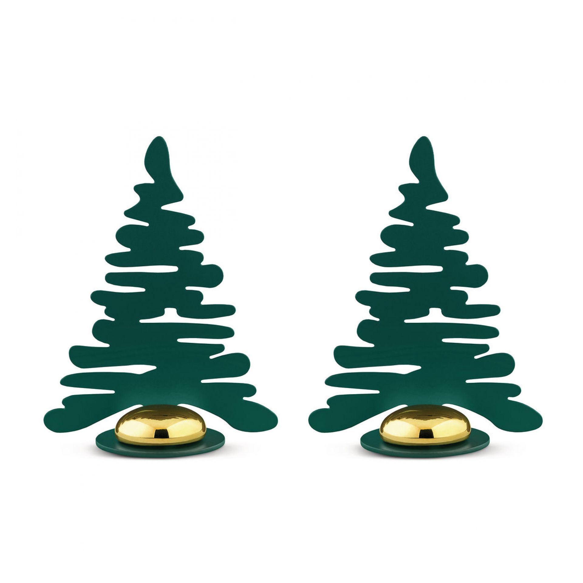 Barkplace Tree Place Card Holder Christmas Green Alessi SINGLE PIECE