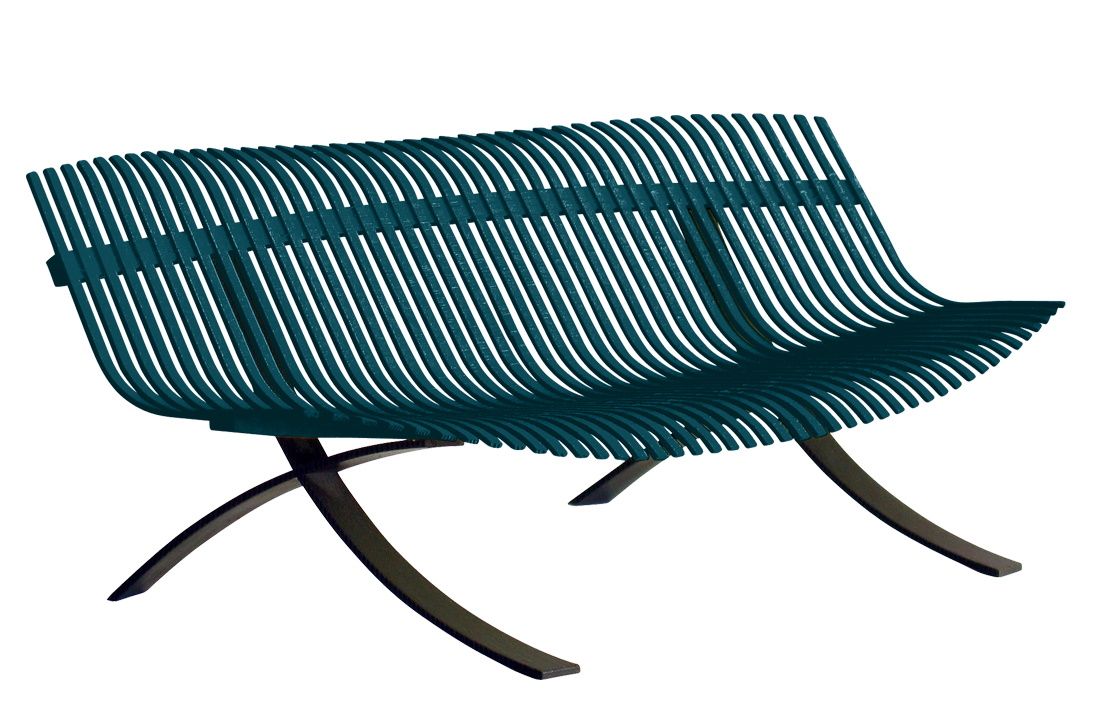Charivari Garden Bench Outdoor Fermob 