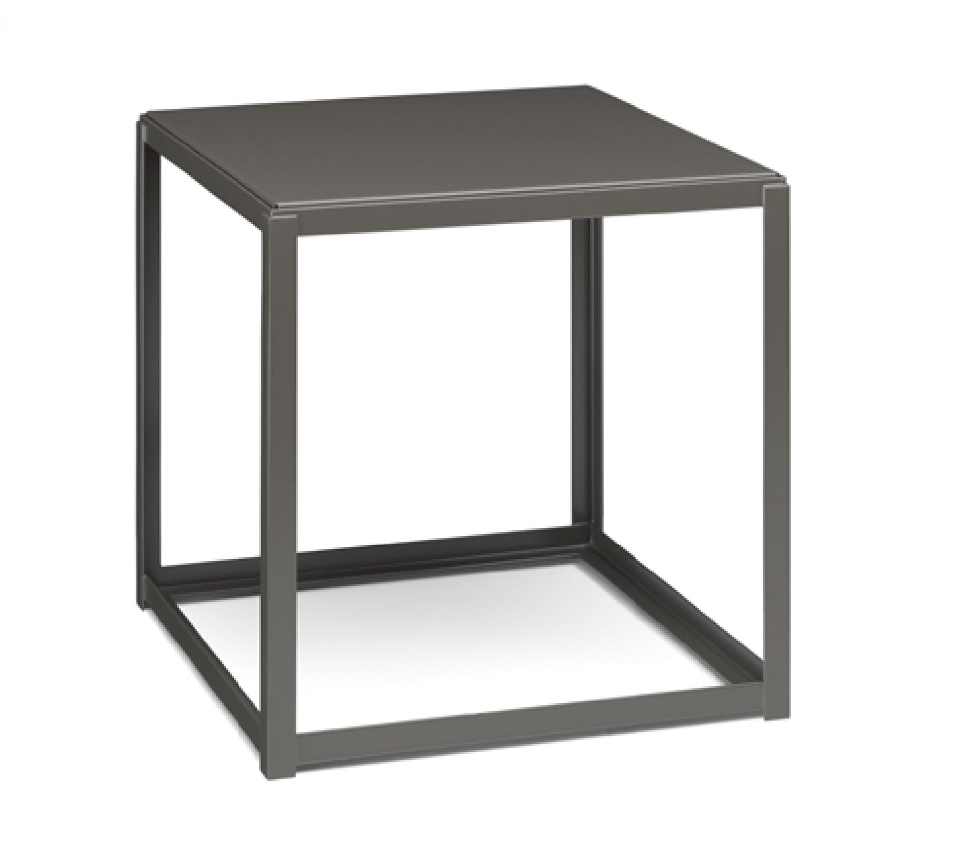 FK12 Fortyforty side table frame jet black e15 