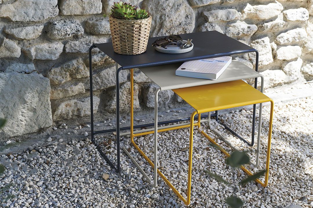 Oulala 3 Set Table Side Table Outdoor Fermob