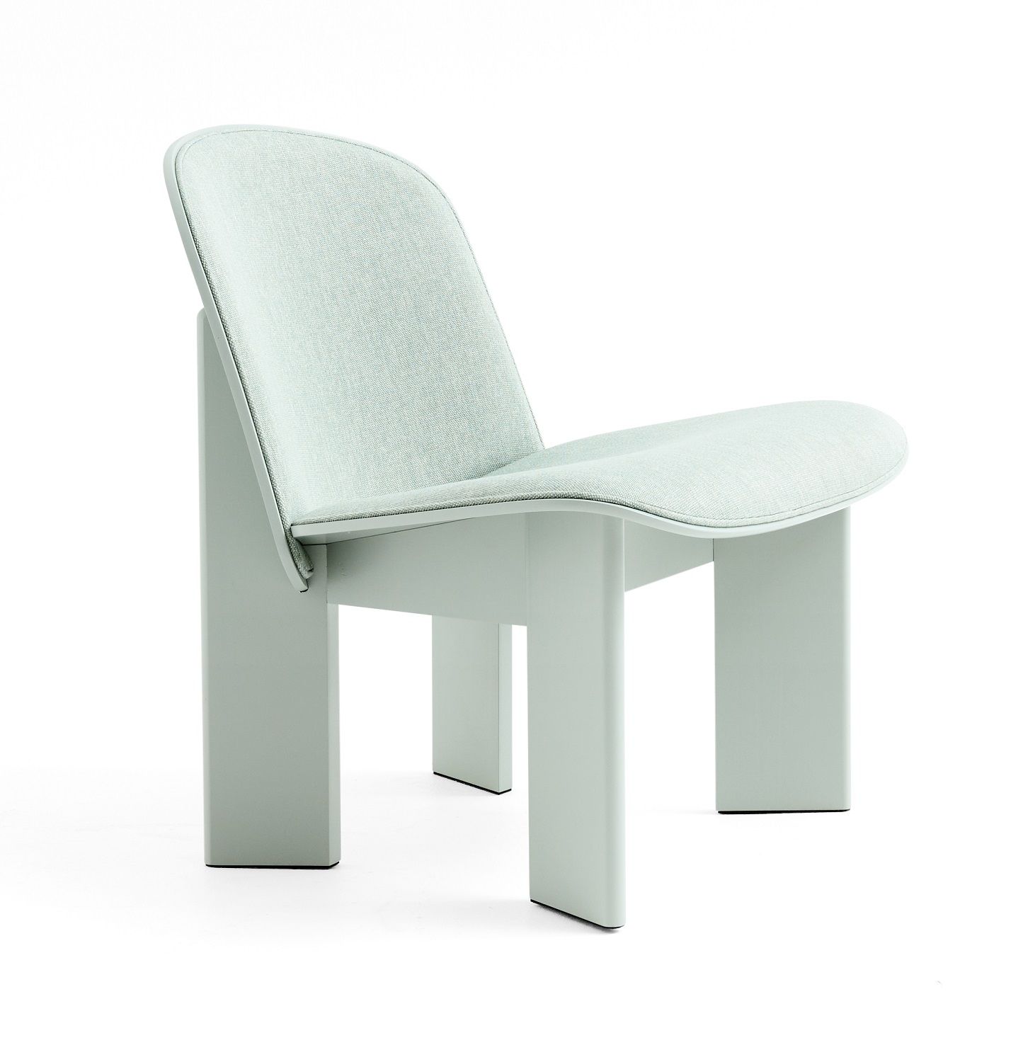 Chisel Lounge Chair Armchair Fully Upholstered Hay 
