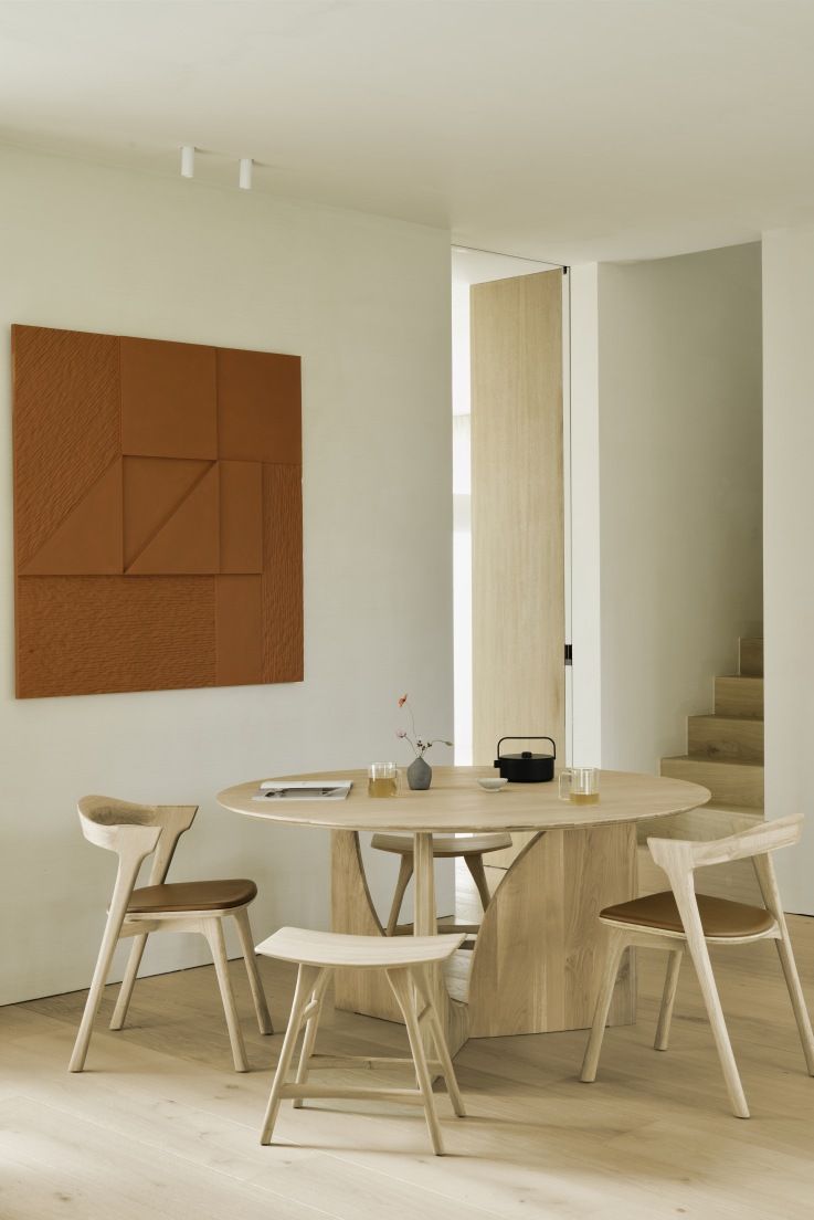Geometric Dining Table round dining table Ethnicraft